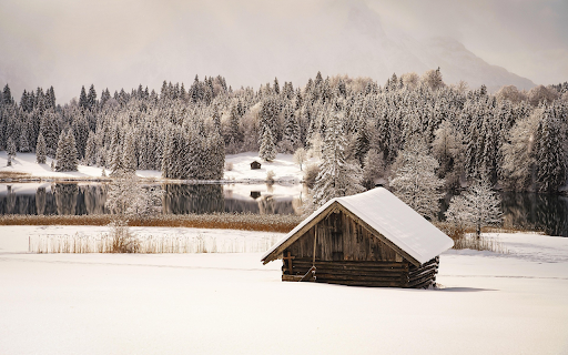 Winter Cabin Silence  from Chrome web store to be run with OffiDocs Chromium online