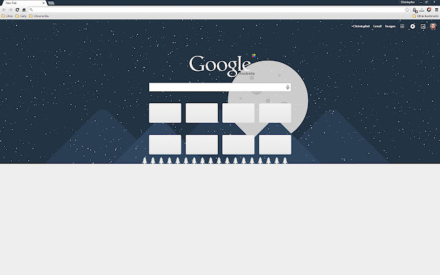 Winter: Chrome Theme  from Chrome web store to be run with OffiDocs Chromium online