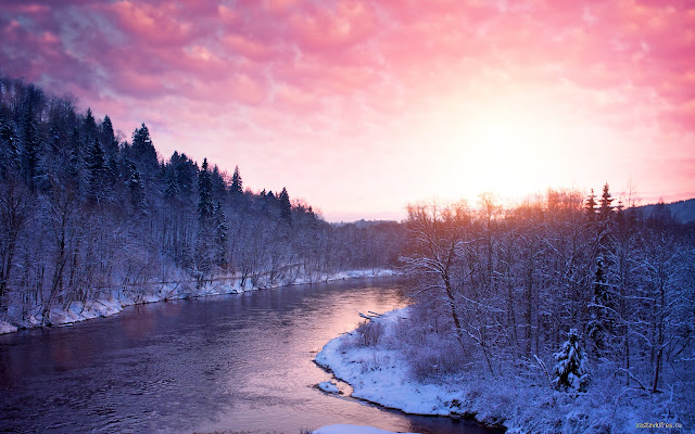 Winter River  from Chrome web store to be run with OffiDocs Chromium online