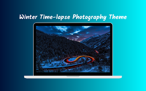 Winter Timelapse Photography Theme  from Chrome web store to be run with OffiDocs Chromium online