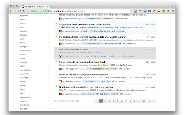 WIP Pull Request Unhighlignter for GitHub  from Chrome web store to be run with OffiDocs Chromium online