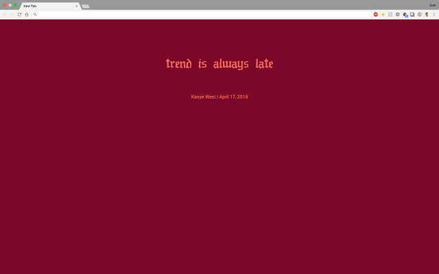 Wisdom From Kanye  from Chrome web store to be run with OffiDocs Chromium online