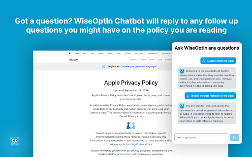 WiseOptIn  from Chrome web store to be run with OffiDocs Chromium online