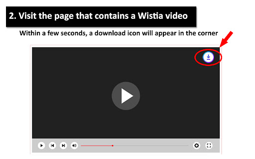 Wistia Video Downloader Plus  from Chrome web store to be run with OffiDocs Chromium online