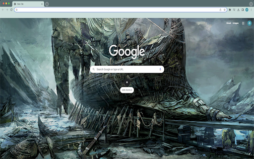 Witcher 3 Concept Art Theme  from Chrome web store to be run with OffiDocs Chromium online