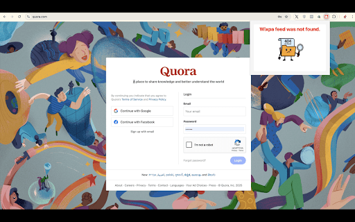 Wixpa Feed  from Chrome web store to be run with OffiDocs Chromium online