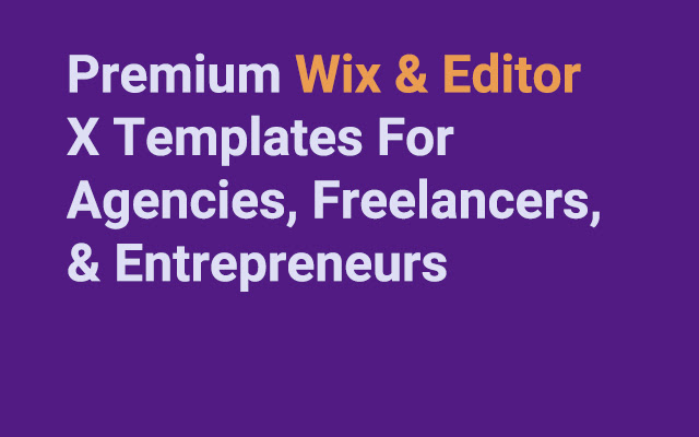 Wix Website Components.  from Chrome web store to be run with OffiDocs Chromium online
