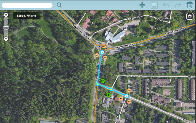 WME JunctionAngle  from Chrome web store to be run with OffiDocs Chromium online