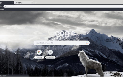 Wolf on the Mountain  from Chrome web store to be run with OffiDocs Chromium online