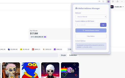 Wololo Ethereum Wallet Simulator  from Chrome web store to be run with OffiDocs Chromium online