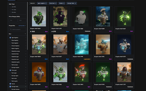 Wolves of Rome  from Chrome web store to be run with OffiDocs Chromium online