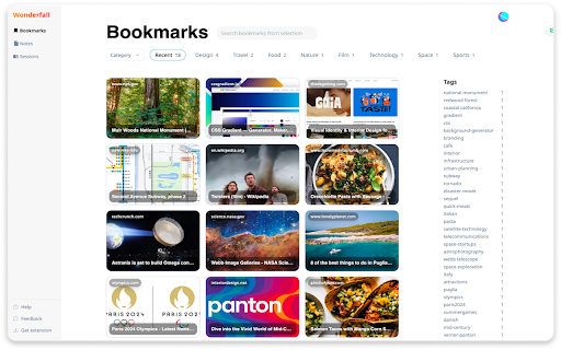 Wonderfall  from Chrome web store to be run with OffiDocs Chromium online