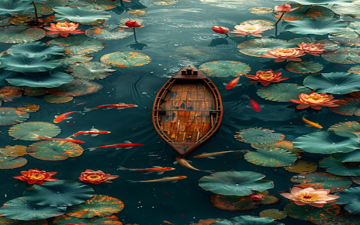 Wooden boat wallpaper  from Chrome web store to be run with OffiDocs Chromium online