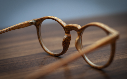 Wooden glasses frames  from Chrome web store to be run with OffiDocs Chromium online