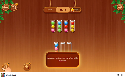 Woody Sort Game Sort colored balls to win and advance!  from Chrome web store to be run with OffiDocs Chromium online