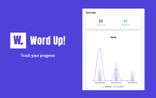 Wordage Boost Your Word Power  from Chrome web store to be run with OffiDocs Chromium online