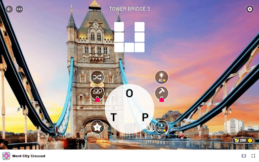Word City Crossed Travel the globe by forming words!  from Chrome web store to be run with OffiDocs Chromium online