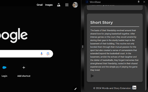 WordEase  from Chrome web store to be run with OffiDocs Chromium online