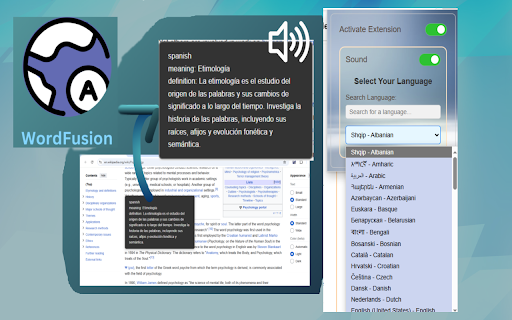 WordFusion  from Chrome web store to be run with OffiDocs Chromium online