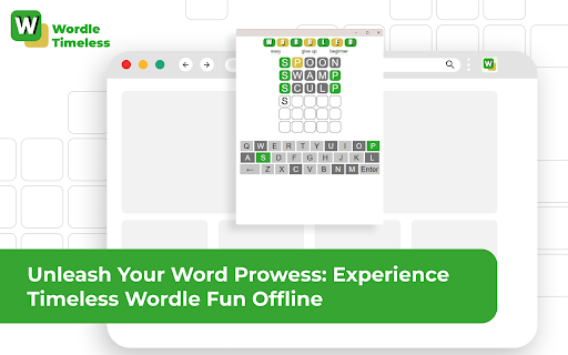 Wordle Timeless  from Chrome web store to be run with OffiDocs Chromium online
