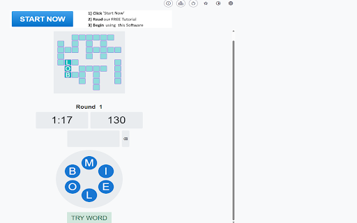 Wordscapes  from Chrome web store to be run with OffiDocs Chromium online