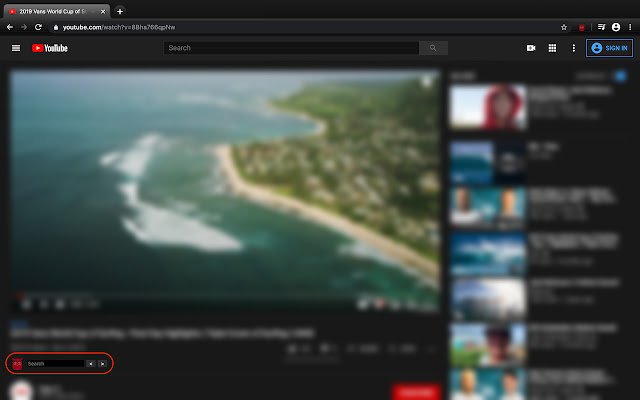 Word Search for YouTube™ Videos  from Chrome web store to be run with OffiDocs Chromium online