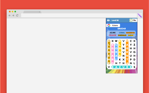 Word Search Unblocked  from Chrome web store to be run with OffiDocs Chromium online
