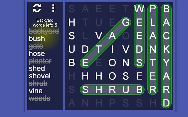 Word Seek Deluxe Word Search Puzzles  from Chrome web store to be run with OffiDocs Chromium online