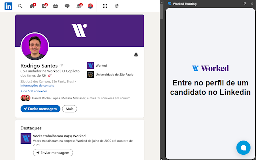 Worked Hunting  from Chrome web store to be run with OffiDocs Chromium online