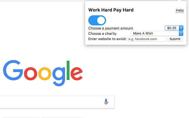Work Hard Pay Hard  from Chrome web store to be run with OffiDocs Chromium online