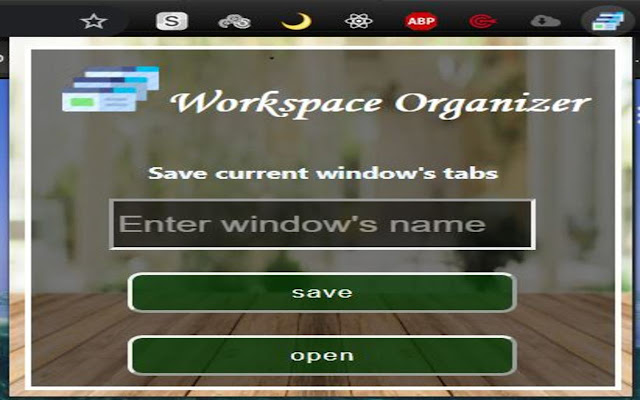 Workplace Organizer  from Chrome web store to be run with OffiDocs Chromium online