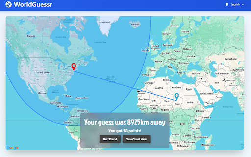 WorldGuessr: Free GeoGuessr Game  from Chrome web store to be run with OffiDocs Chromium online