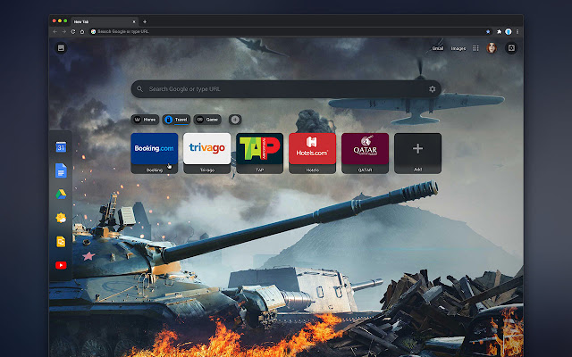 World of Tanks Wallpapers | New Tab Theme  from Chrome web store to be run with OffiDocs Chromium online