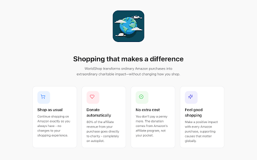 WorldShop  from Chrome web store to be run with OffiDocs Chromium online