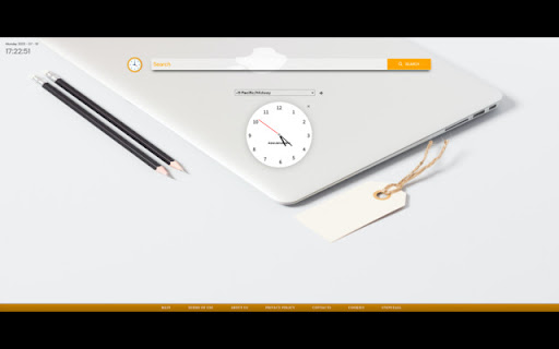 Worldwide Clock Extension  from Chrome web store to be run with OffiDocs Chromium online