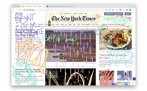 World Wide Walls  from Chrome web store to be run with OffiDocs Chromium online