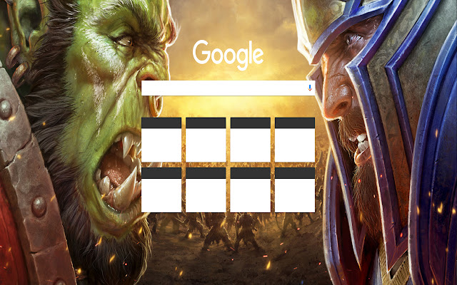 WoW Battle for Azeroth theme  from Chrome web store to be run with OffiDocs Chromium online