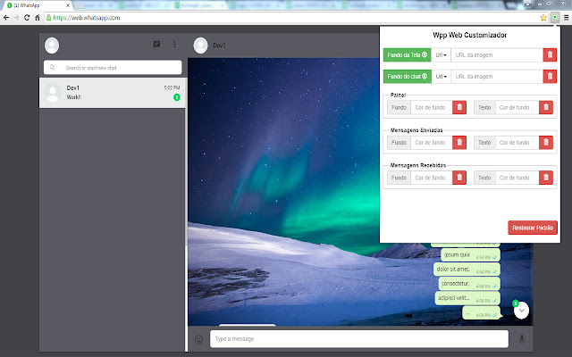 Wpp Web Customizer dal Chrome Web Store da eseguire con OffiDocs Chromium online