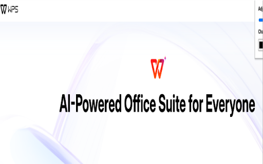 WPS Office for Chrome  from Chrome web store to be run with OffiDocs Chromium online