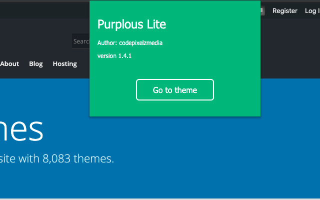 WP Themebot  from Chrome web store to be run with OffiDocs Chromium online
