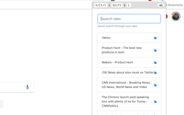 wquicktabs  from Chrome web store to be run with OffiDocs Chromium online