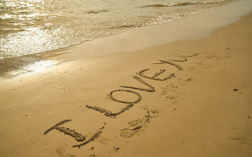 Write love on the sea  from Chrome web store to be run with OffiDocs Chromium online