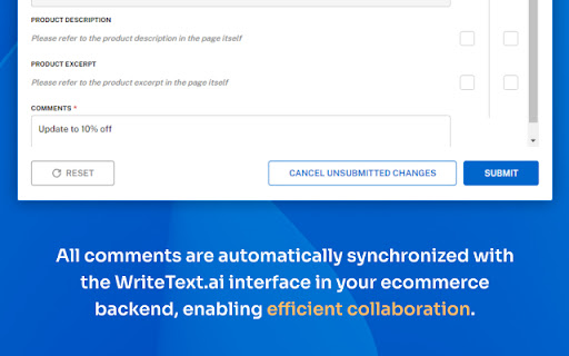 WriteText.ai  from Chrome web store to be run with OffiDocs Chromium online