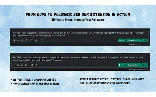 Writify: Enhance tweets, scrape content, and improve Slack messages  from Chrome web store to be run with OffiDocs Chromium online