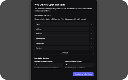 Wutt – Focus on what matters  from Chrome web store to be run with OffiDocs Chromium online