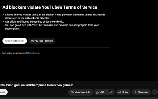 WWA: Watch without ads  from Chrome web store to be run with OffiDocs Chromium online
