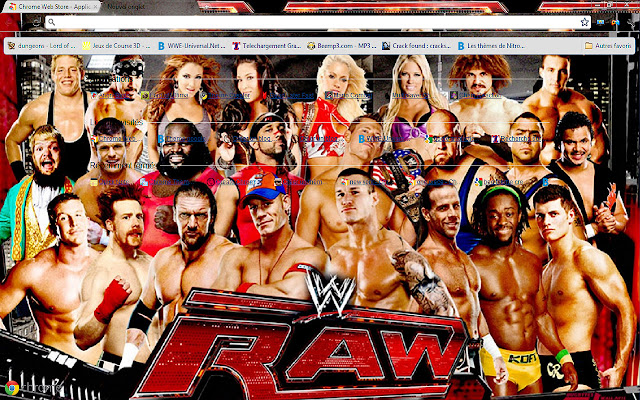 WWE raw roster  from Chrome web store to be run with OffiDocs Chromium online
