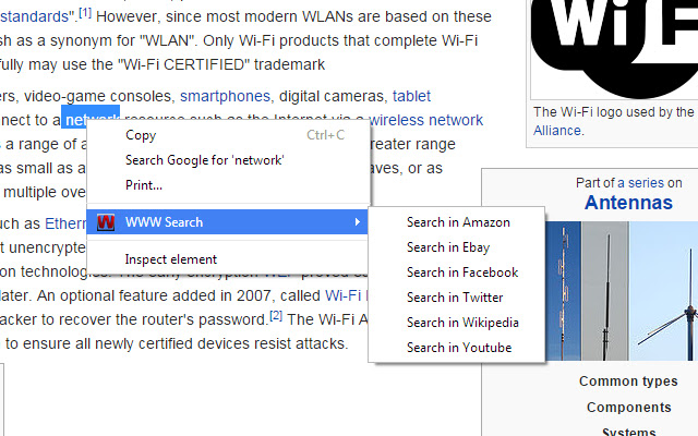 WWW Search  from Chrome web store to be run with OffiDocs Chromium online