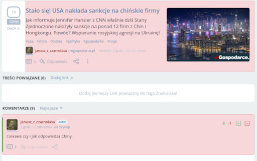 Wykop Antypisior  from Chrome web store to be run with OffiDocs Chromium online