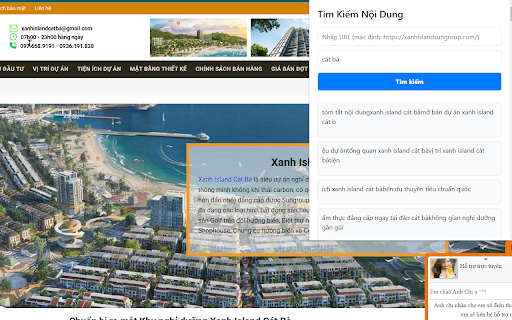 Xanh Island Cát Bà  from Chrome web store to be run with OffiDocs Chromium online